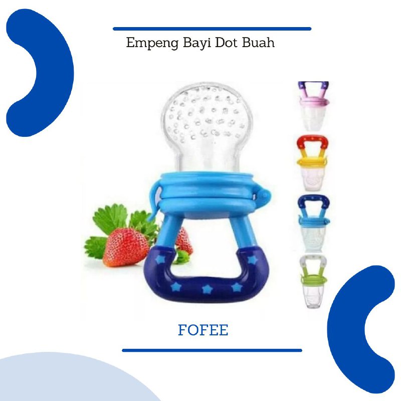 [IMPORT] - Empeng Bayi Dot Buah / Baby Food or Fruit Feeder Bahan Silikon Kode EBDB2