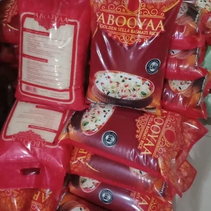 

978Eq10W "Abooyaa" Beras Basmati India WQ12