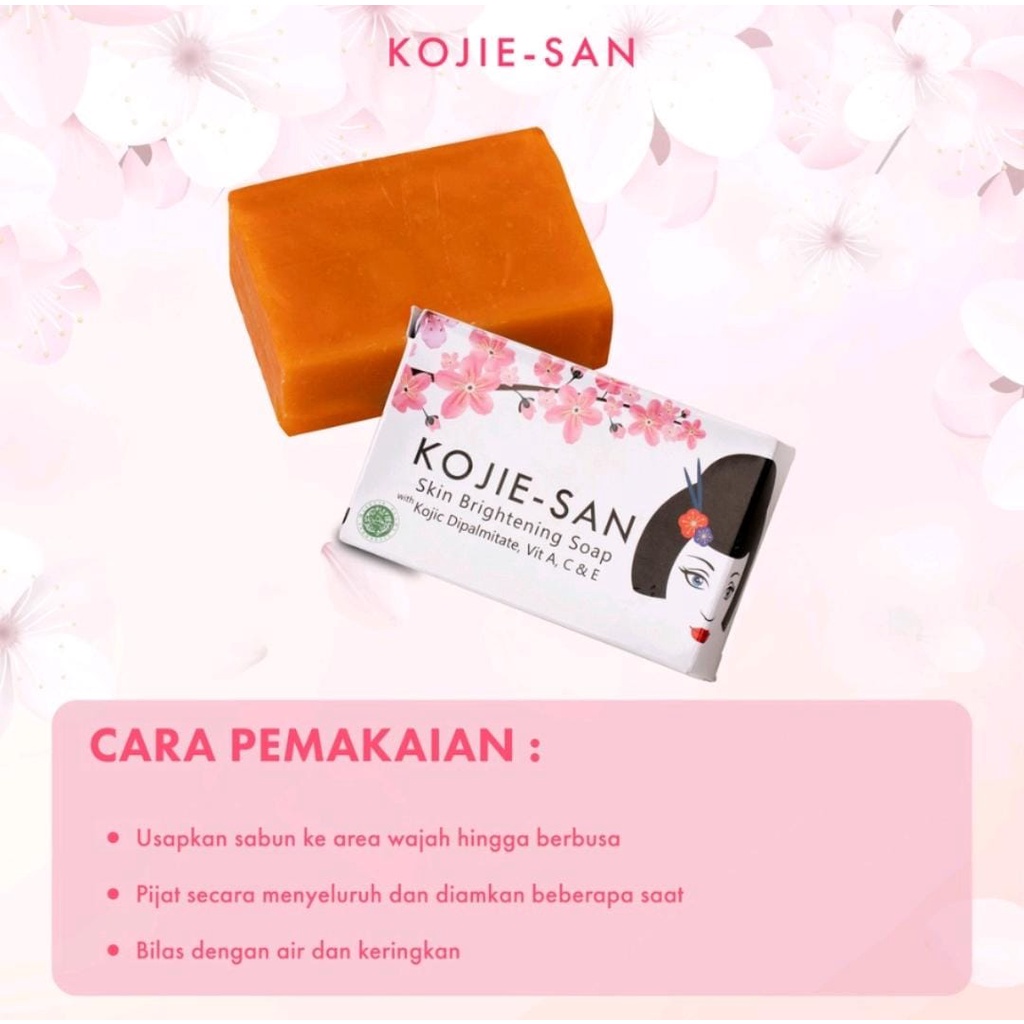 KOJIE SAN Brightening / Goats Milk / Glow Skin Transparant Soap Kojic Acip 65gr 100% original Resmi BPOM