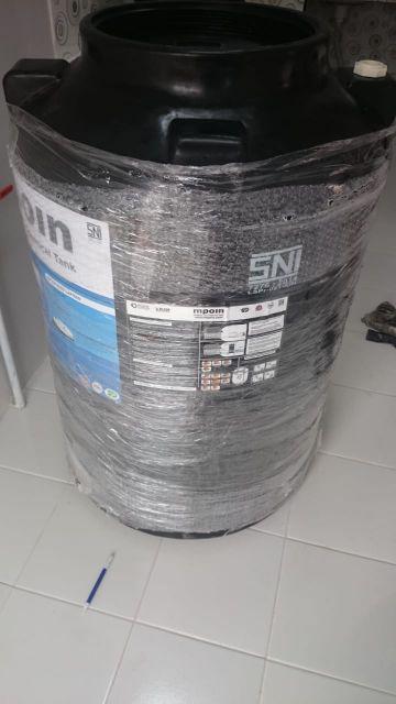 Mpoin Plus 375 L Wave -  Sni Tangki Air Tandon Air Toren Air Anti Pecah Anti Lumut Garansi 25th