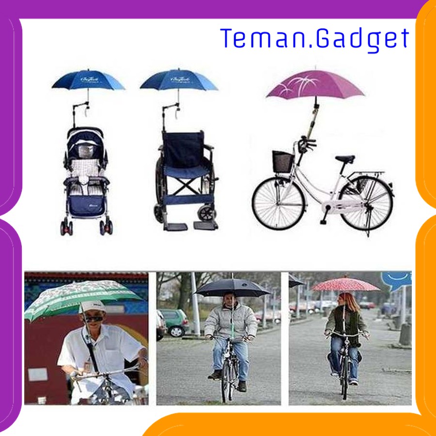 TG-IB523 VKTECH Folded Stand Payung Multifungsi Sepeda Stroller Kereta Bayi