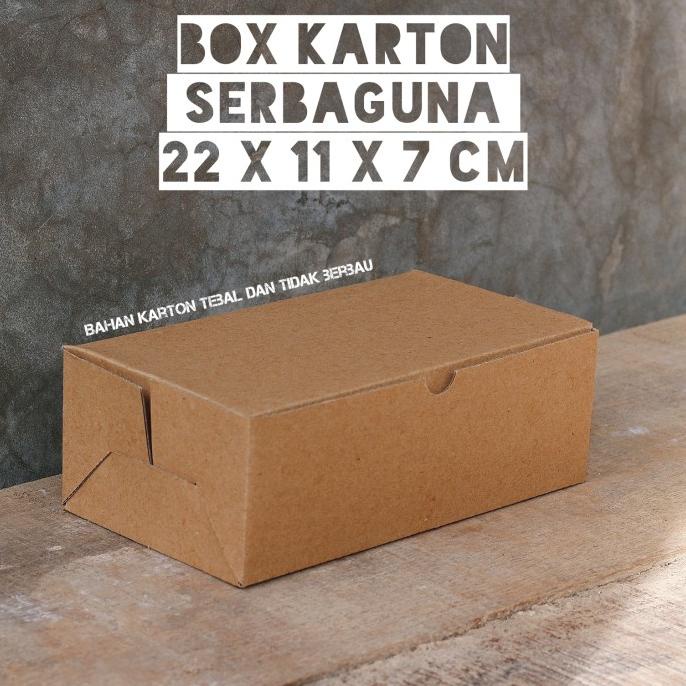 

KOTAK KARTON KARDUS PACKING 22X11X7 CM