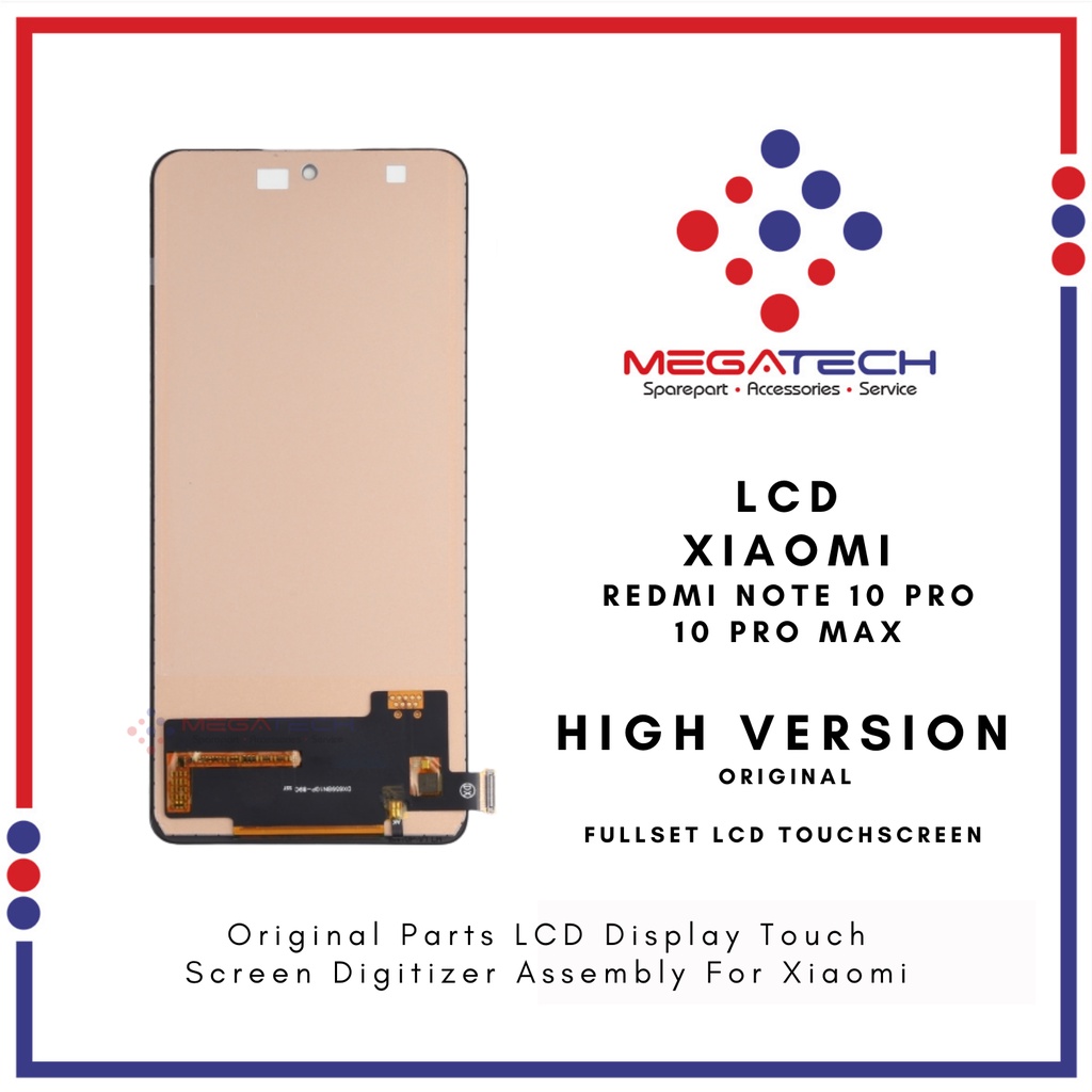 LCD Xiaomi Redmi Note 10 Pro Max / LCD Xiaomi Redmi Note 10 Pro Fullset Touchscreen