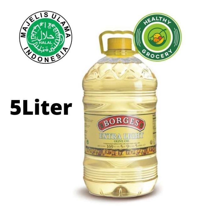 

Borges Extra Light Olive Oil 5 Liter Minyak Zaitun