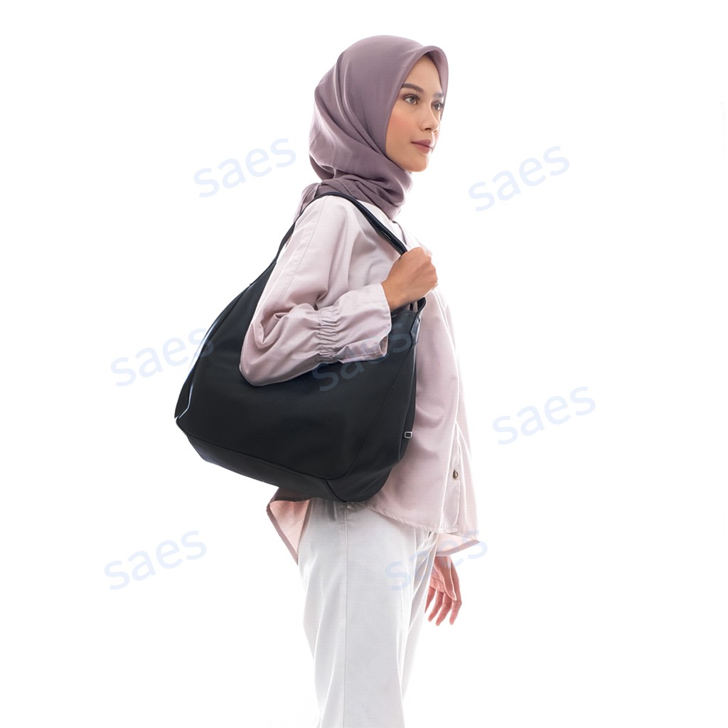 SAES Widuri Tas Hobo Bag Grey vintage kulit widuri Saes shop 006