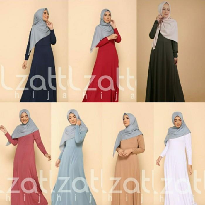 Gamia Azra Elzatta Gamis Inner Jersey Polos
