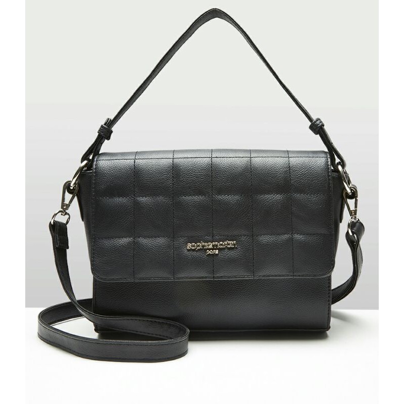 TAS CANGKLONG /TAS RAVENELLE T6589B5 SOPHIE MARTIN PARIS /TAS WARNA HITAM SOPHIE