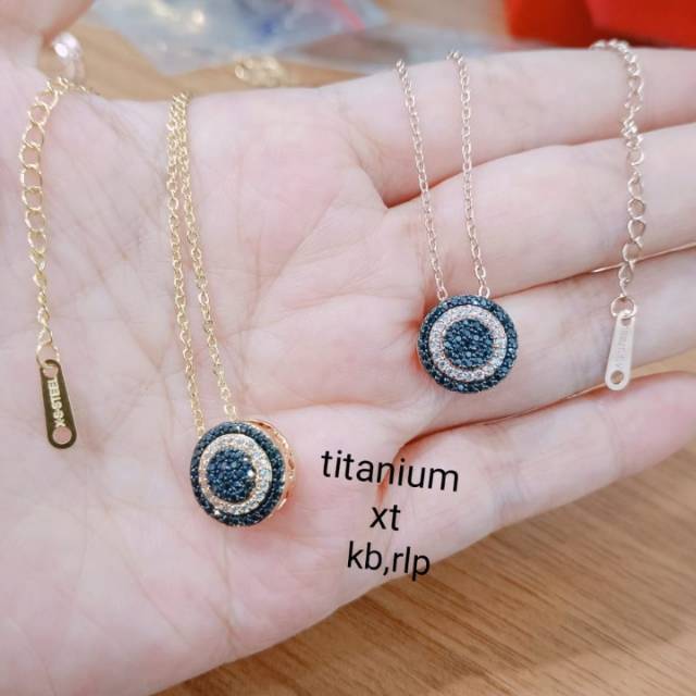 Kalung rante titanium,anti karat,awet,gak luntur,tahan lama