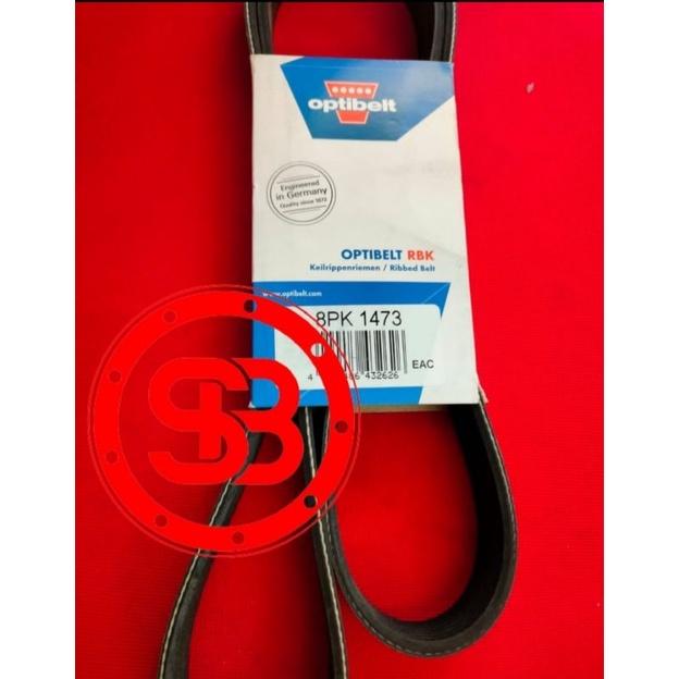 V BELT 8PK1473 / 8PK 1473 OPTIBELT