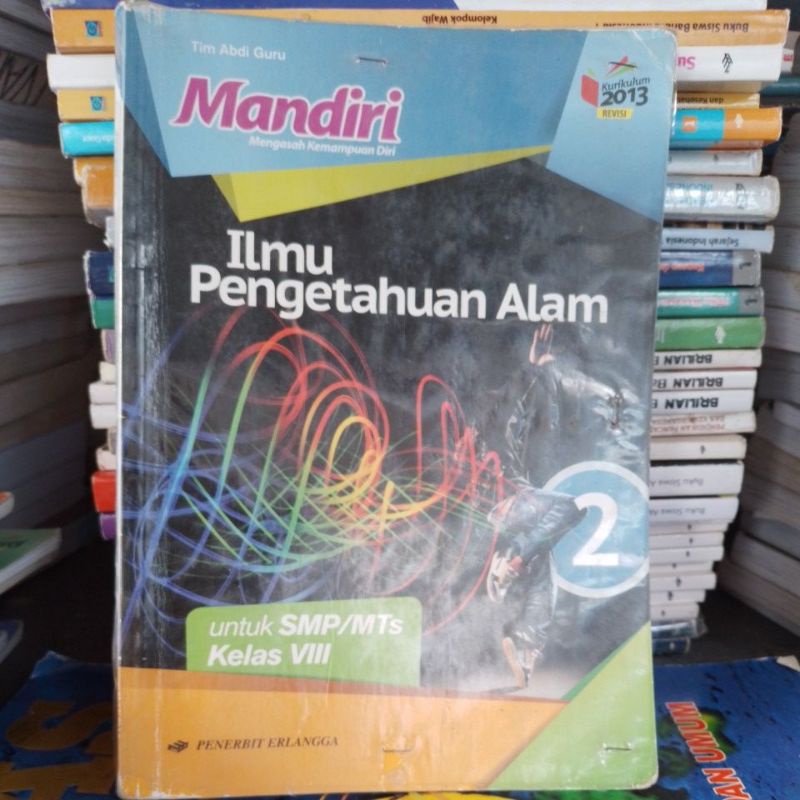 buku mandiri IPA untuk SMP kelas 8 penerbit Erlangga