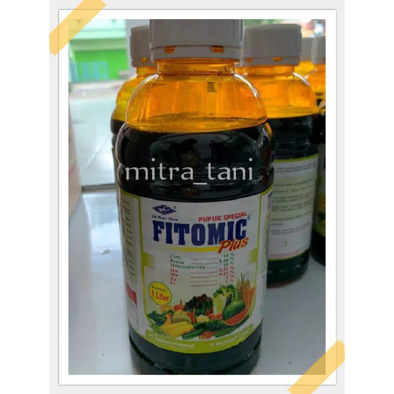 pupuk cair mikro spesial FITOMIC PLUS 1liter dari CAP KAPAL TERBANG