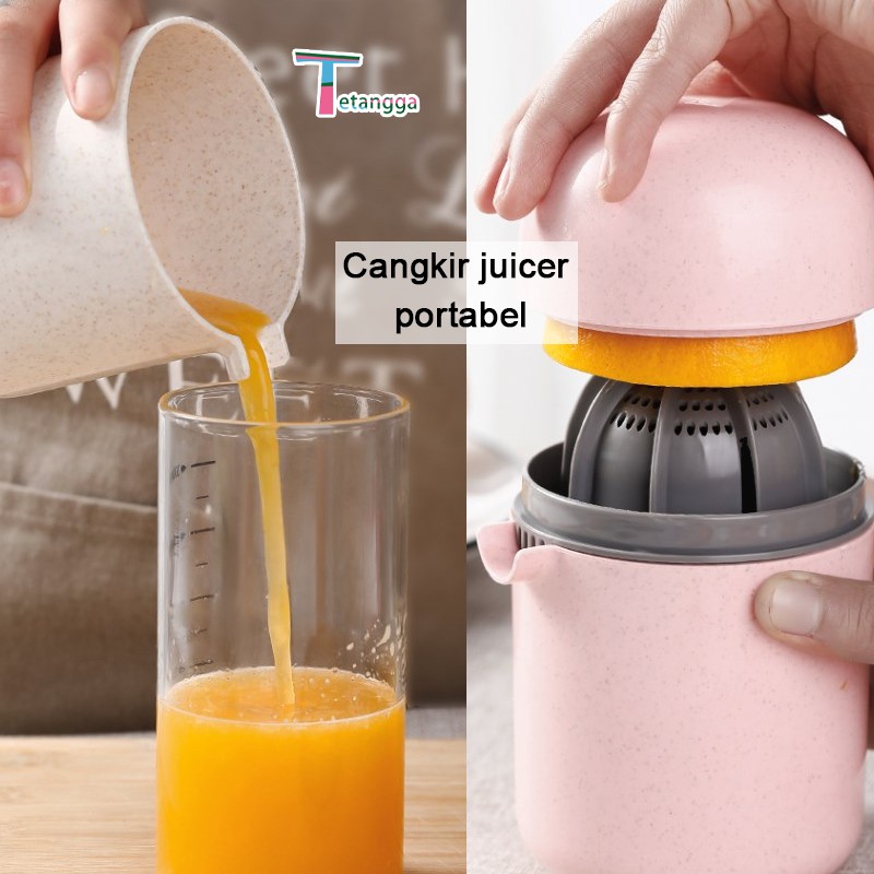 Manual Juice Extractor Alat Pembuat Pemeras Buah Praktis Jus Manual Tanpa Listrik Anti Pecah VS-27