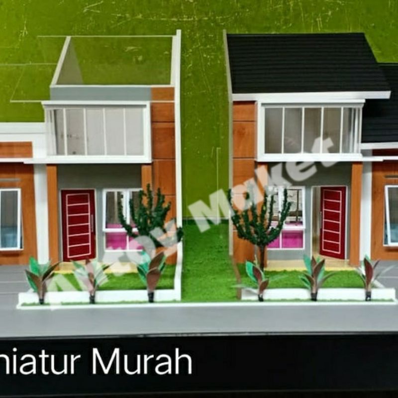 Maket rumah kopel