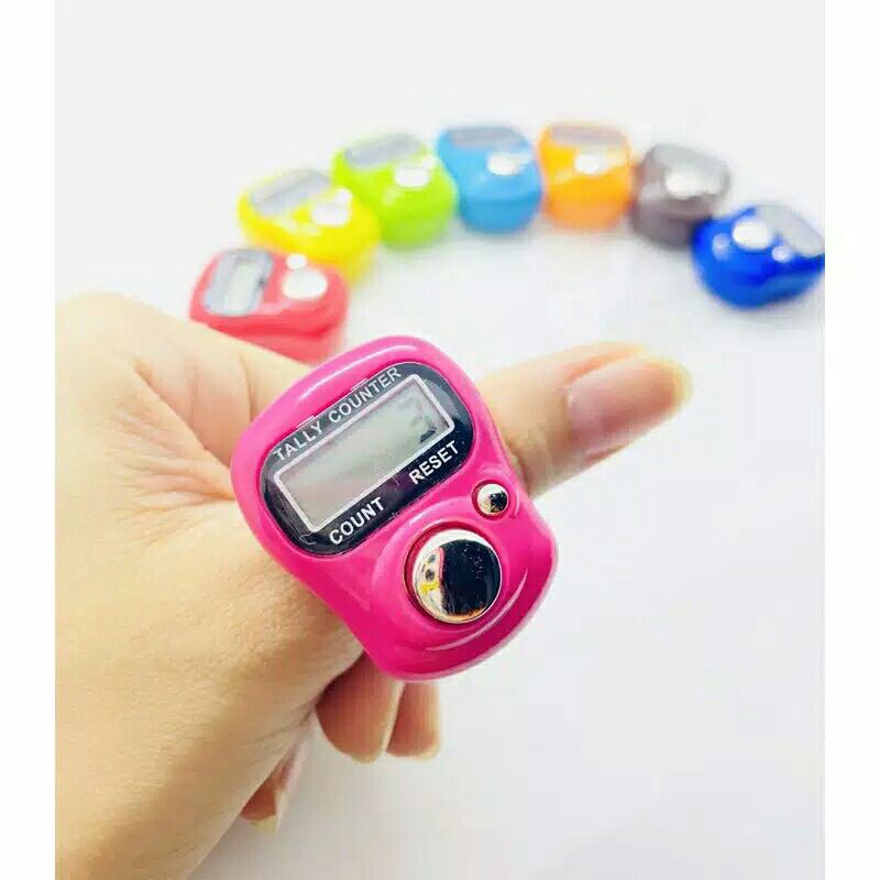 (Semarang) Tasbih Digital Jari Mini / Alat Hitung Digital