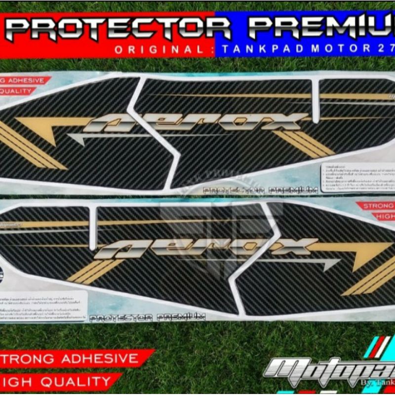 Stiker Sticker Resin Timbul Sidepad New Aerox 155 2021