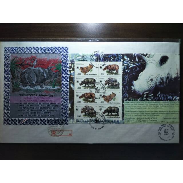 

Perangko Full Sheet Badak Seri WWF - 1996 - Prangko Indonesia