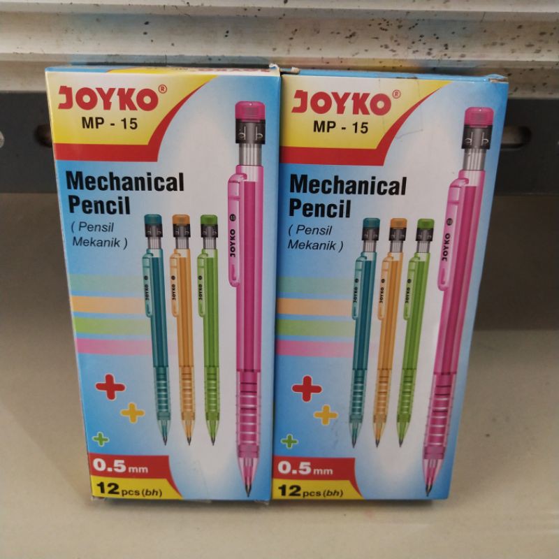 

qwe Pensil Mekanik 2B Joyko MP - 15 / (1pak/12pcs)