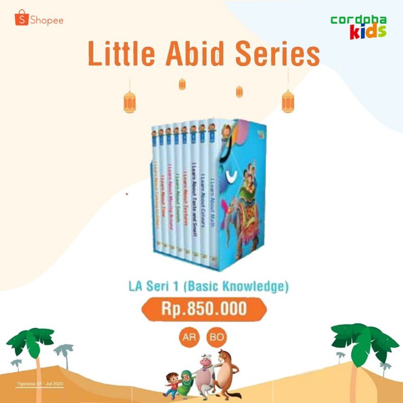 READY LITTLE ABID SERI 1, 2, 3, 4, DAN PAKET LENGKAP BISA DIBACA HAFIZ PEN