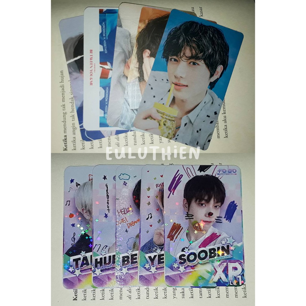 Photocard PC TXT UNOFF Unofficial fanmade Beomgyu Rhythm Hive