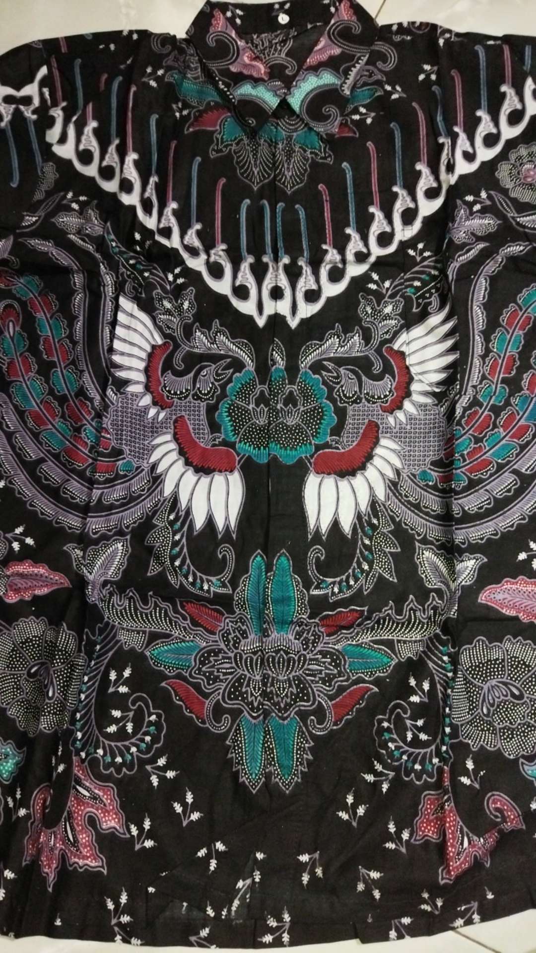 Flash Sale Baju Batik Ayah Anak Motif Kupu Abu, Batik Couple Keluarga, Batik Anak Terlaris