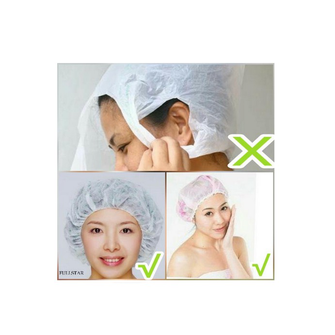 Shower cap / Penutup Kepala saat Mandi