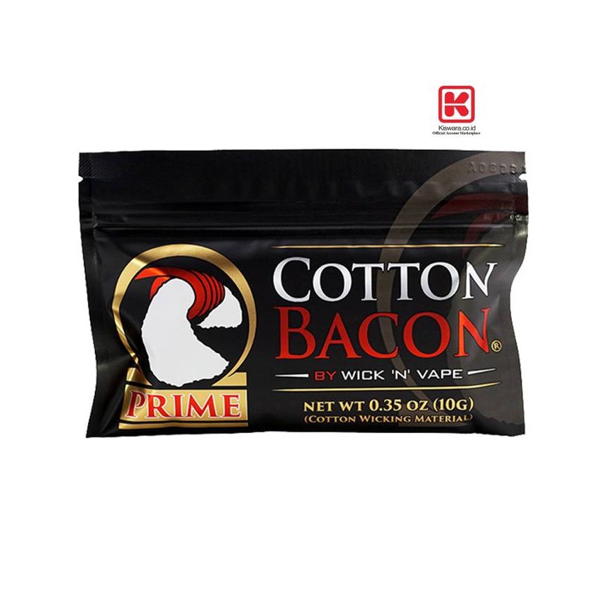 Cotton Bacon Prime Cotton Wick [Authentic] KiswaraBandung