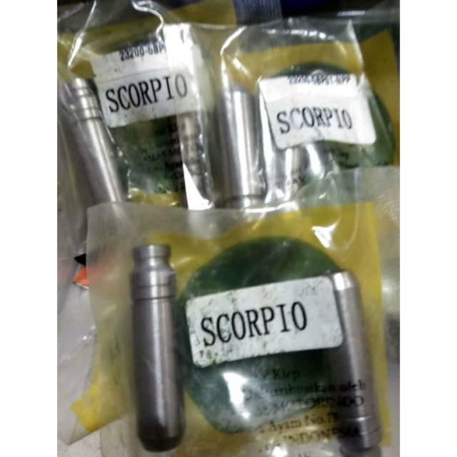 BOS BOTOL KLEP SCORPIO SCORPIO Z NPP