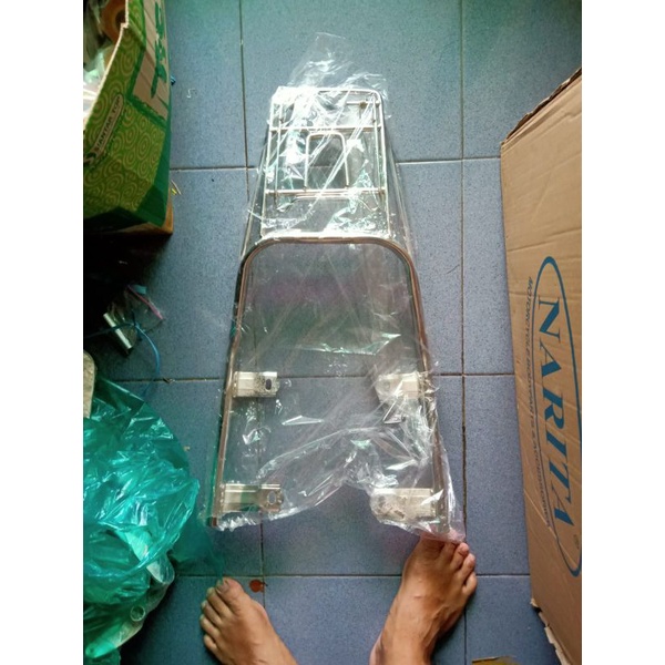 Begel Behel belakang jepit Honda Astrea Grand Sabit legenda 2 impressa Tahun 95 96 97 bahan tebal fu