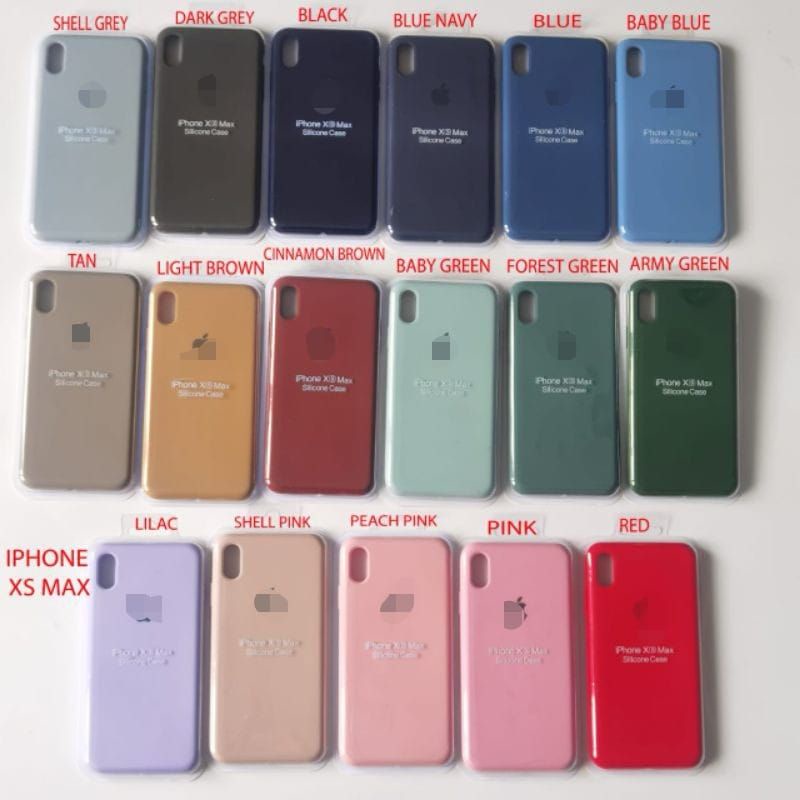 YKCS 0409 Silky Case Iphone XR iphone xr warna silicone polos full case soft TPU back belakang