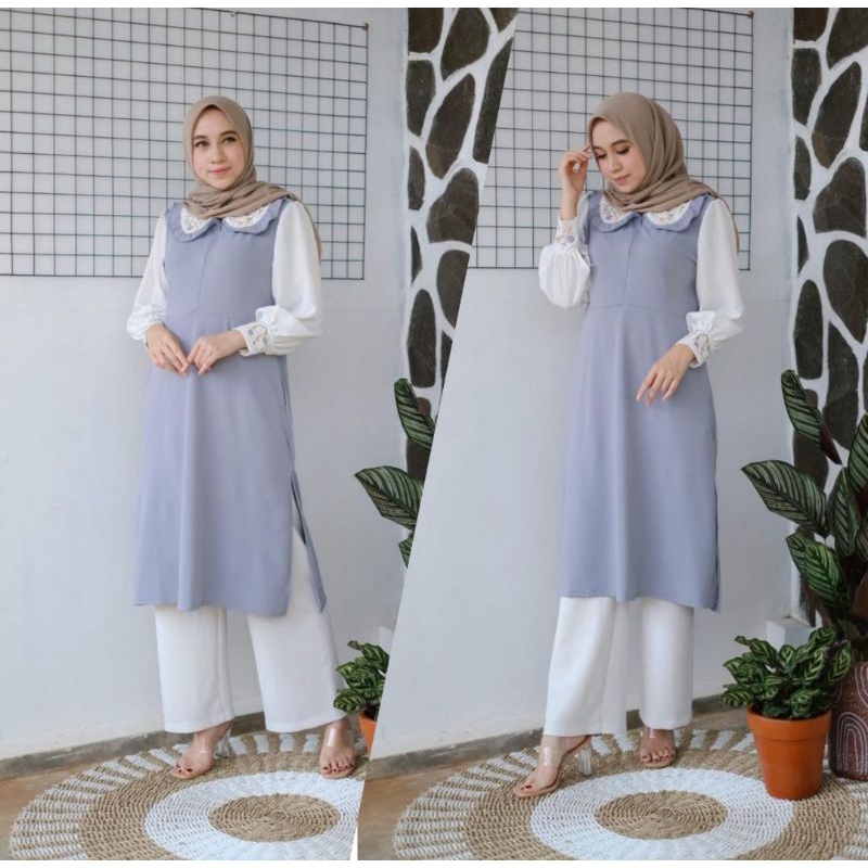 TUNIK LADURA ALFASHION AFKA OUTLET FARZOLLA SPASSY HIJAB FASHION TIRAMISU MOELA RATU GALERINA