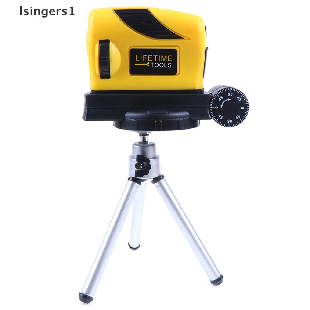 (lsingers1) Penggaris Leveling laser Horizontal / Vertikal 360 Derajat °