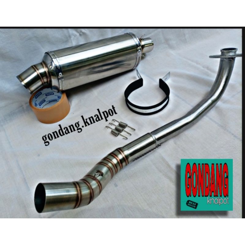 KNALPOT TRIOVAL POLOS ALL MATIC (INLET 38/50)