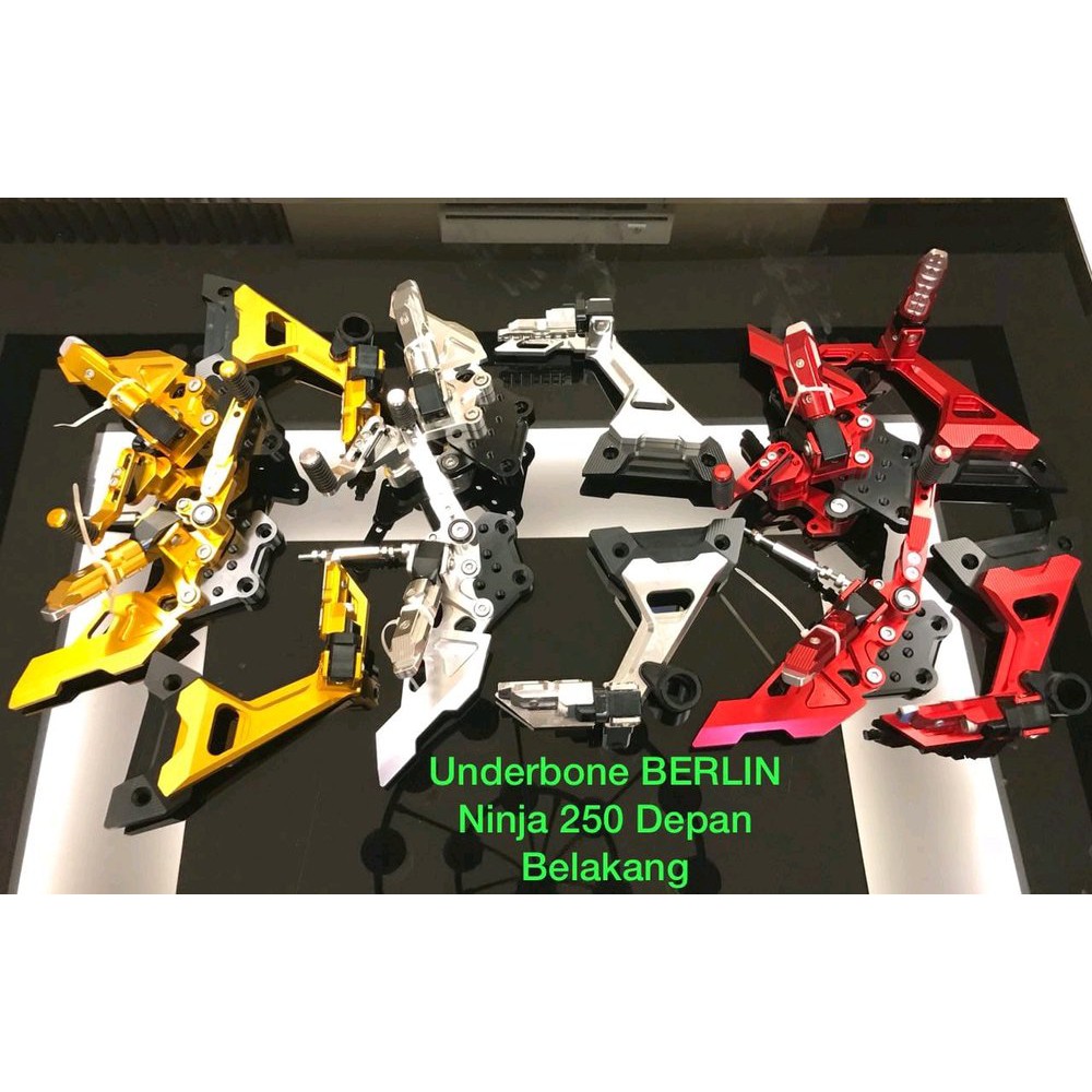 foot step underbone biker copy ninja250. underbone ninja  bac 18