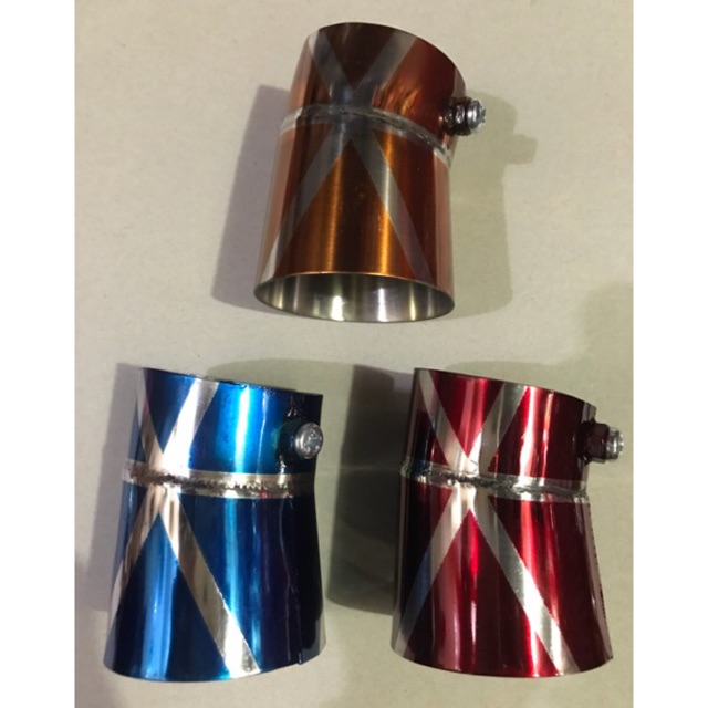 Corong Knalpot Motif X