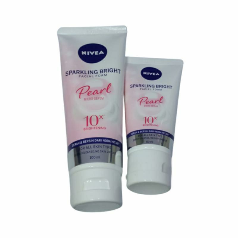 NIVEA Sparkling Bright Facial Foam Pearl Micro-Serum