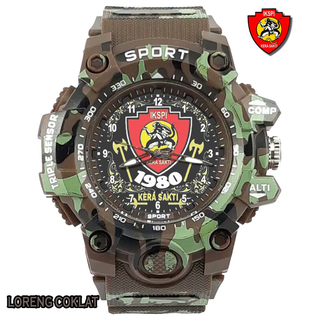 (Exclusive) PERGURUAN IKSPI / KERA SAKTI Loreng Army - Motif 2