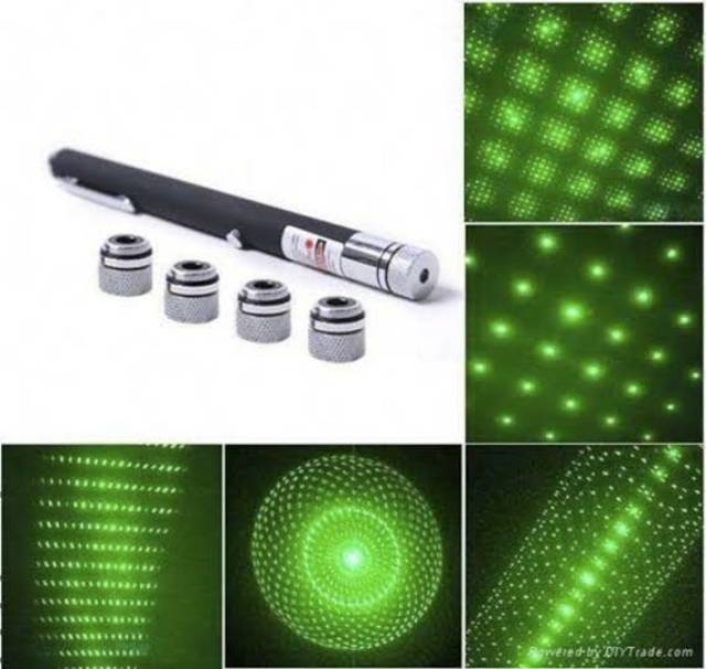 Laser 5 Mata - Laser 5 Lensa - Laser Pointer