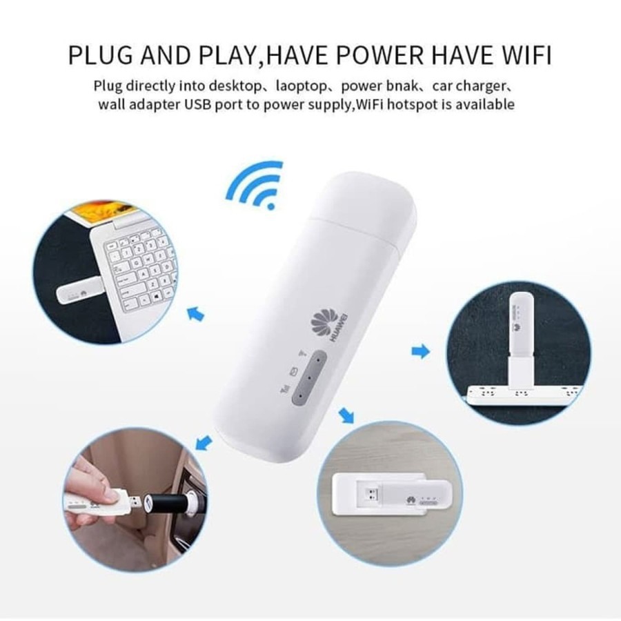 Modem USB Wifi Huawei E8372 4G LTE Wingle 150Mbps SUPPORT MIKROTIK - NO SLOT ANTENA