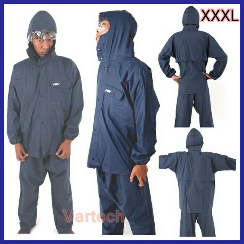 Jas Hujan ASV Jas Hujan Karet XXXL Jas Hujan Dewasa Jas Hujan Pria Jas Hujan Wanita Jas Hujan Jumbo