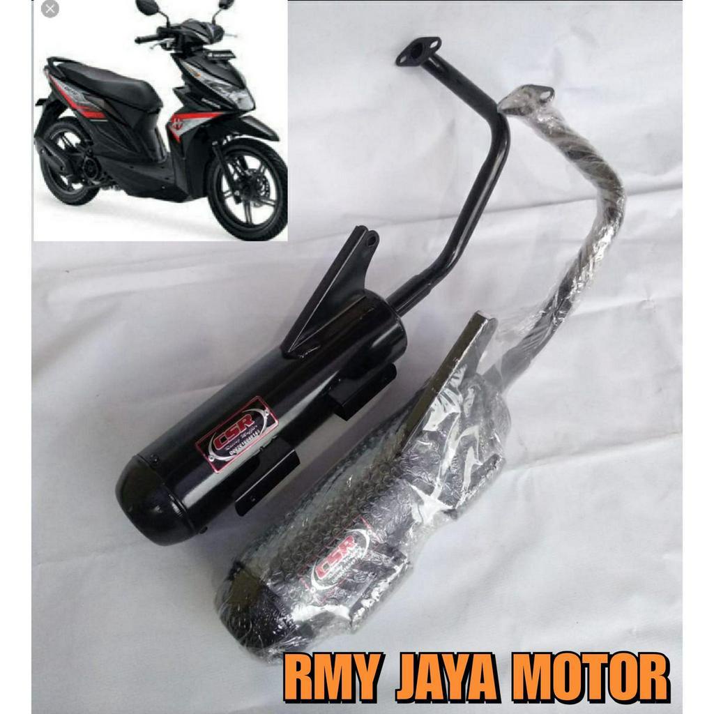 Knalpot Racing Bobokan Csr Honda All New Beat Fi Esp