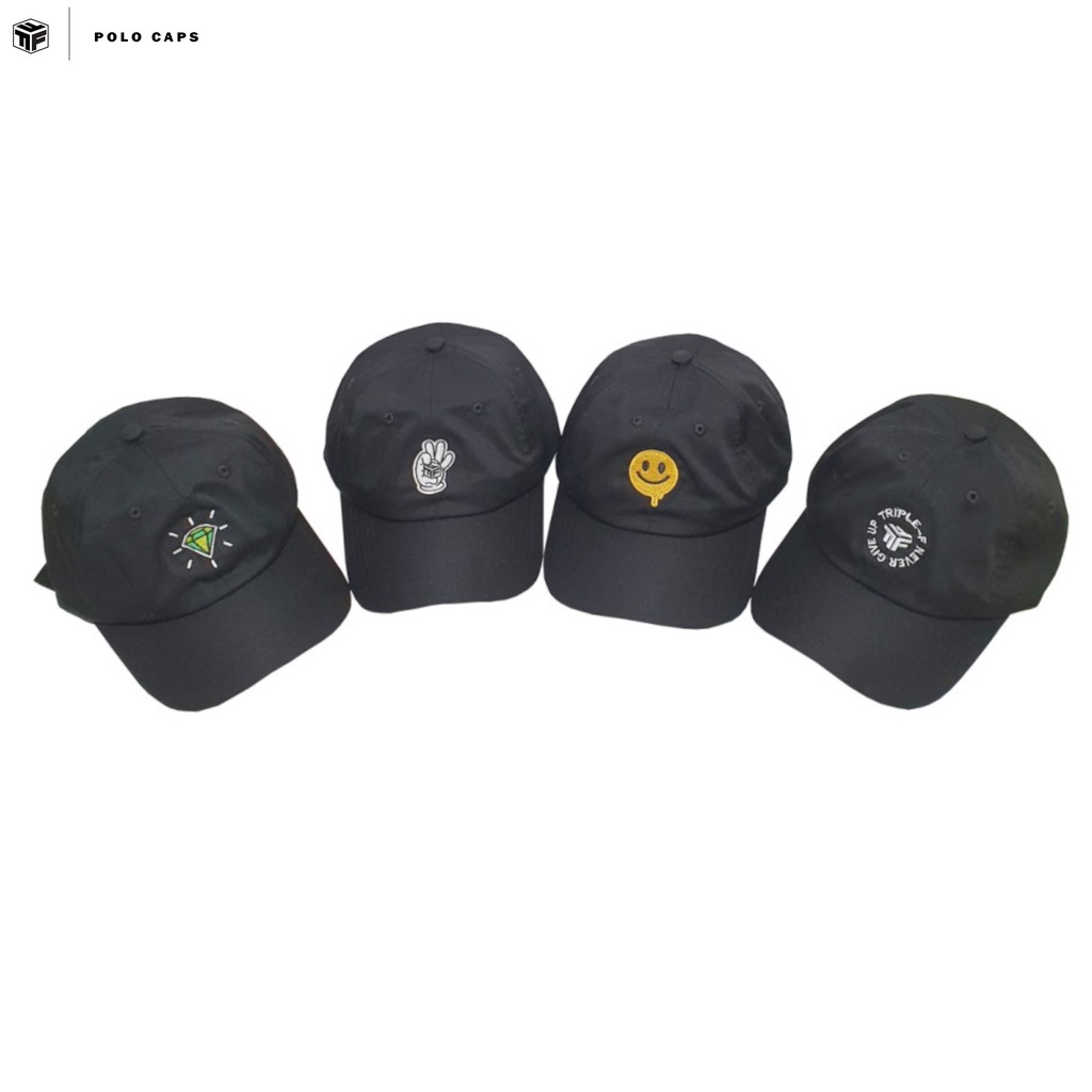 Triple F Topi Polo Caps Daily Unisex