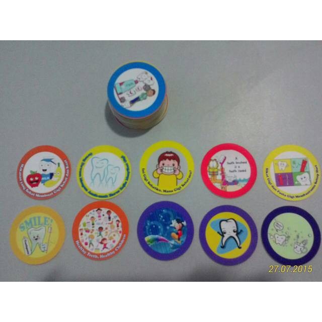 

STIKER SOUVENIR PASIEN PEDO BULAT