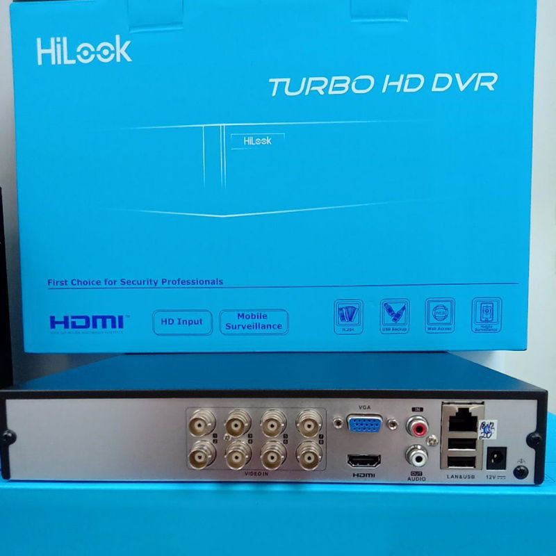 DVR 8 CHANNEL 2MP HILOOK DVR-208G-M1(S) / DVR 8 CHANNEL 5MP HILOOK DVR-204Q-K1(s)