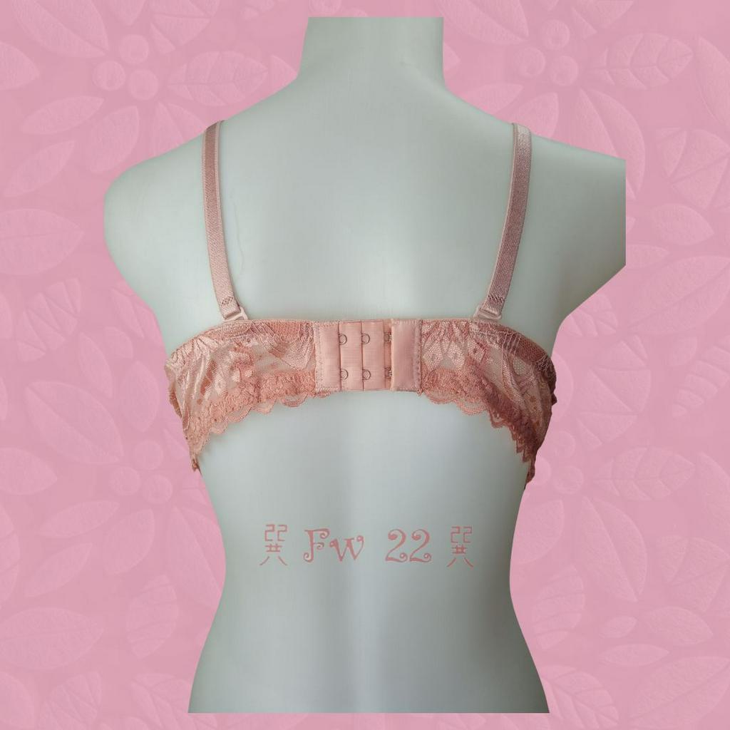 Push Up Bra Half Cup Tally 8881 Bra Kawat dengan Brukat