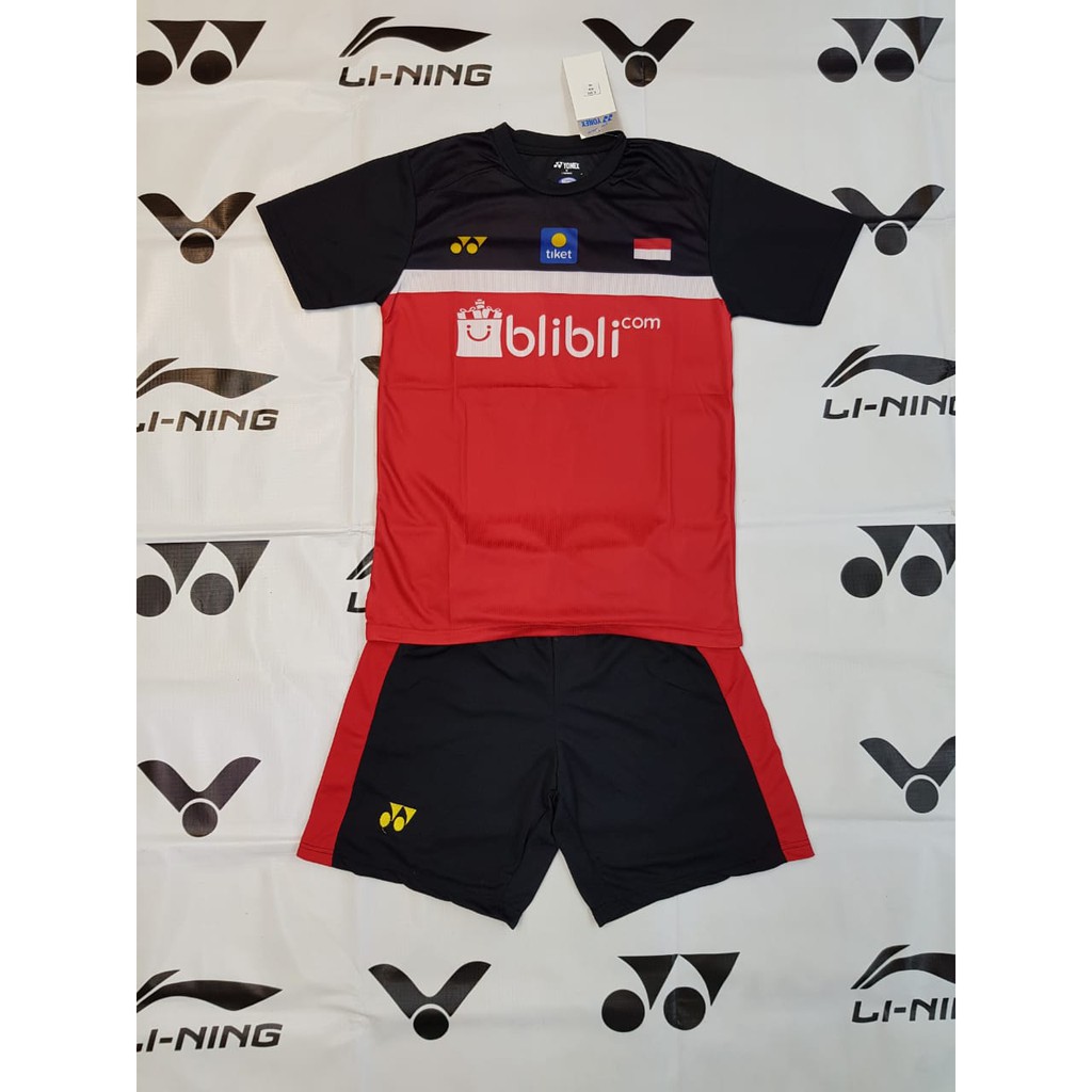 Setelan Bulutangkis Baju kaos badminton Anak Junior Y 142 Setelan Bulutangkis Baju kaos badminton Anak Junior Y 142