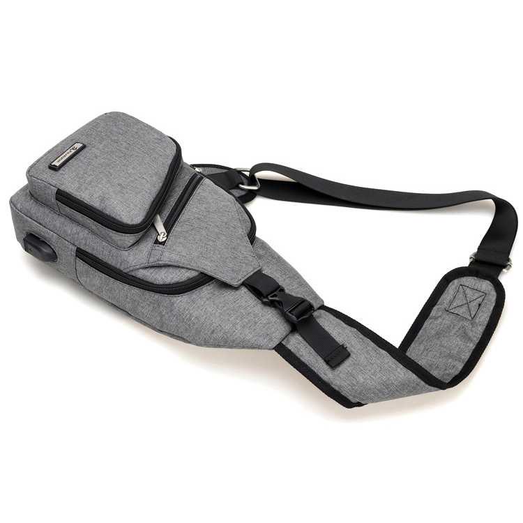 Dxyizu Tas Selempang Crossbody Bag dengan USB Charger Port - dxyz817