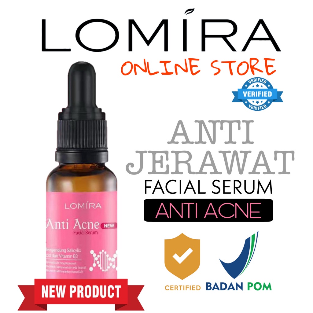 ✨ AKU MURAH ✨ LOMIRA FACIAL SERUM SERIES BPOM