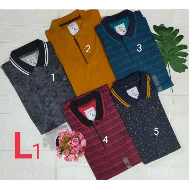 Kaos kerah nevada nontag ori