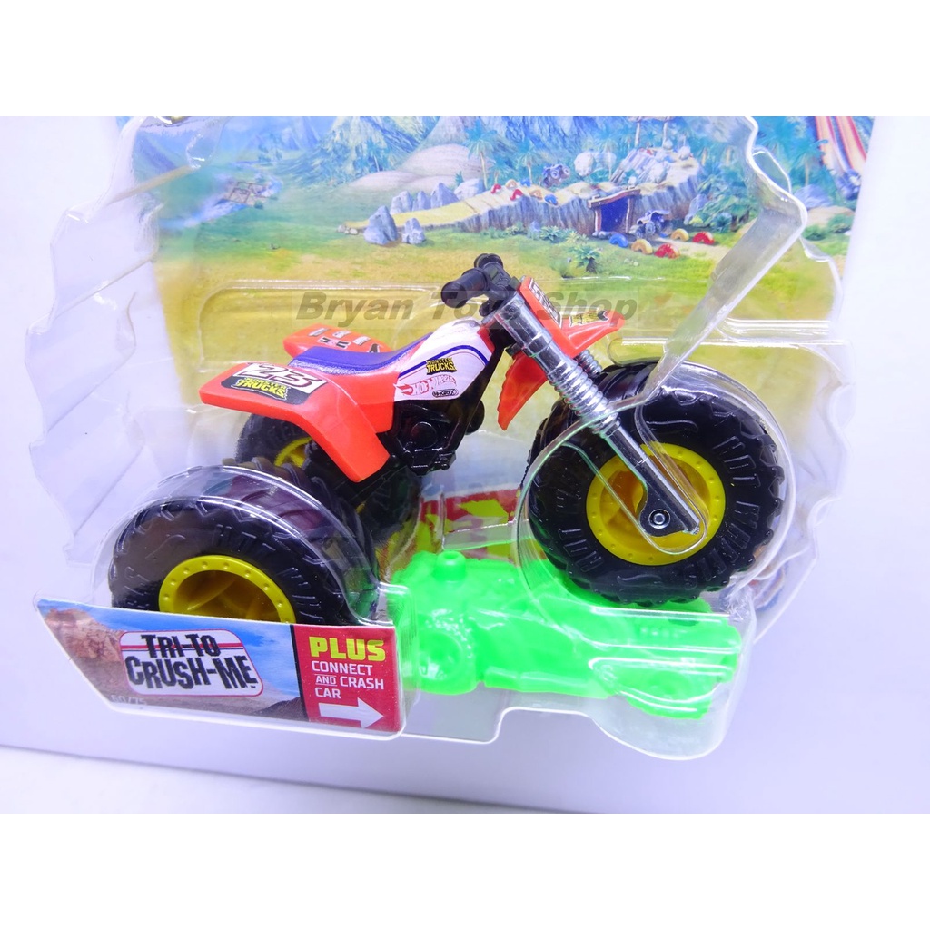 Hot Wheels Monster Trucks Tri To Crush Me