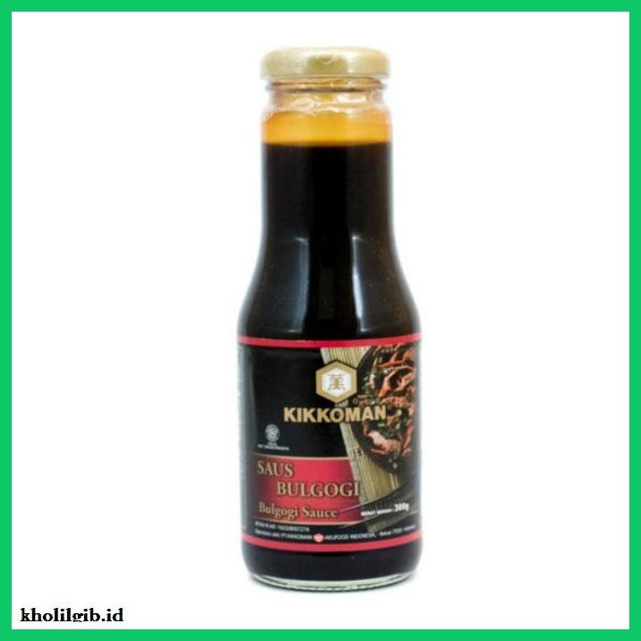 

gnidderdsaus- bulgogi sauce kikkoman 300 gr. saus bulgogi. -asliiiiii.